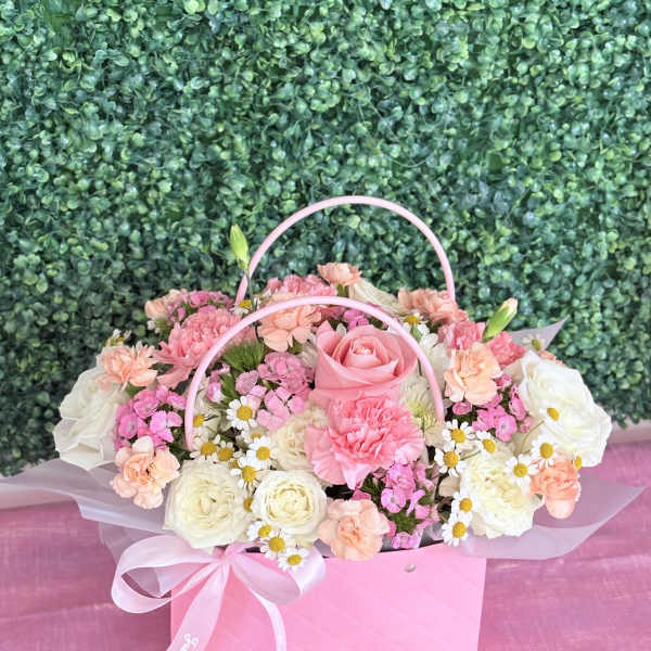 Pink Bloom Bag