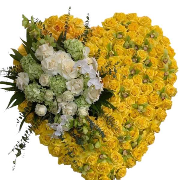 Deepest sympathy Heart
