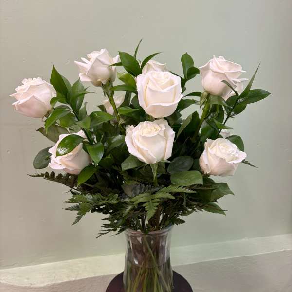 White Serenity Roses