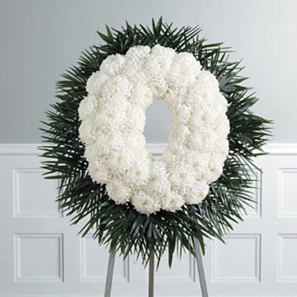Contemporary Mum Wreath