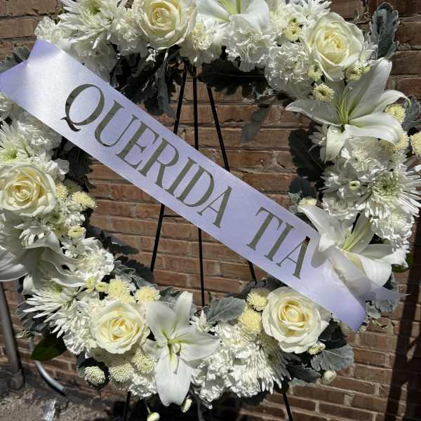 Querida Tia/Tio Wreath