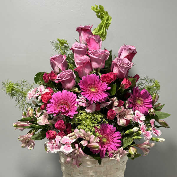 Serene Basket by Petals 2 Go
