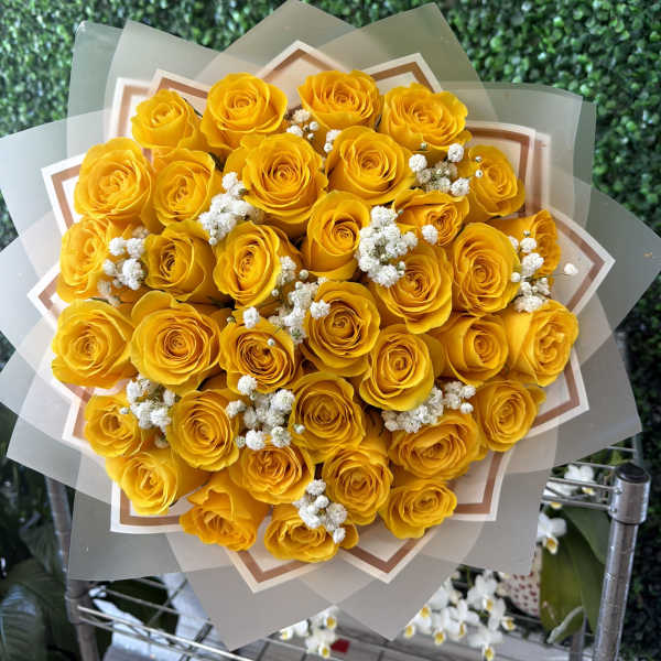 Yellow Sunshine Bouquet