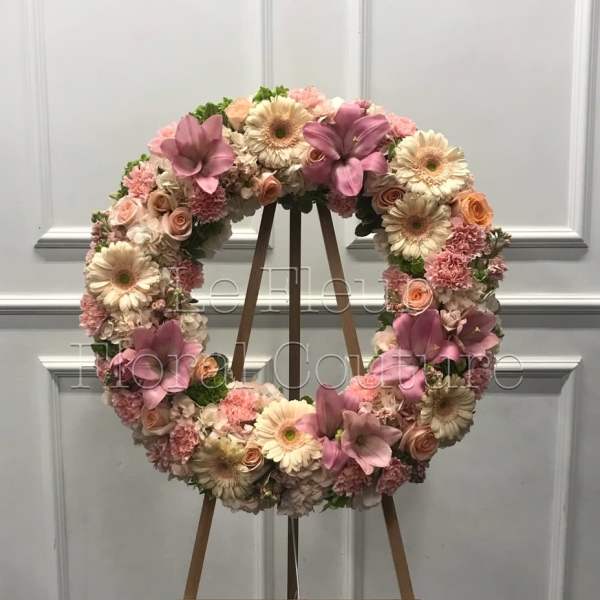 Garden Sympathy Wreath
