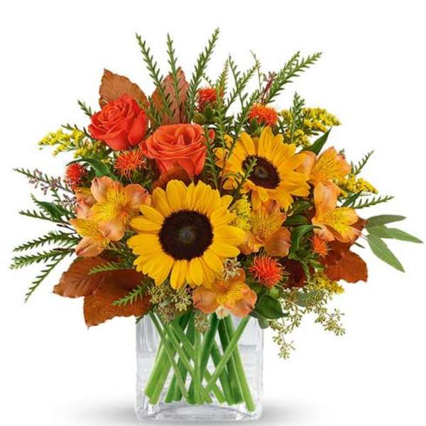 Flourishing Harvest Sunflower Bouquet