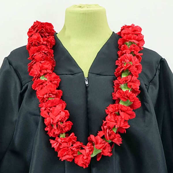 RED Carnation Leis