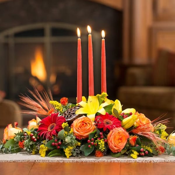 Three Candles by D Bryant Designer
