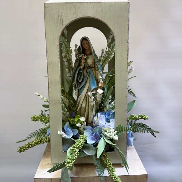 Silk Blessed Mother Tribute