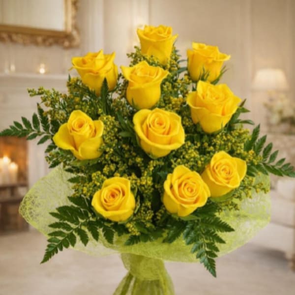 Golden Elegance Bouquet