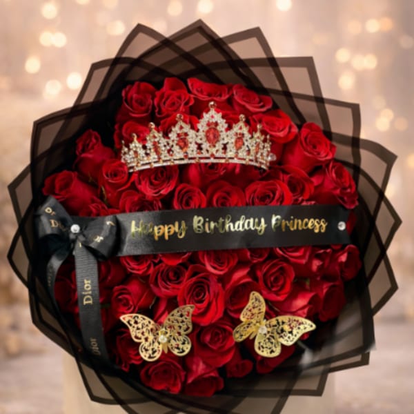 Royal Birthday Princess Bouquet
