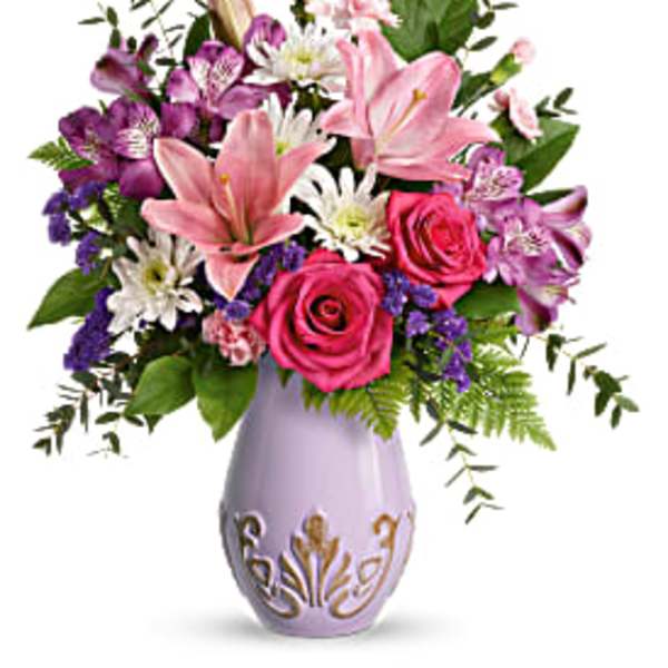 Teleflora Lavishly Lavender bouqt