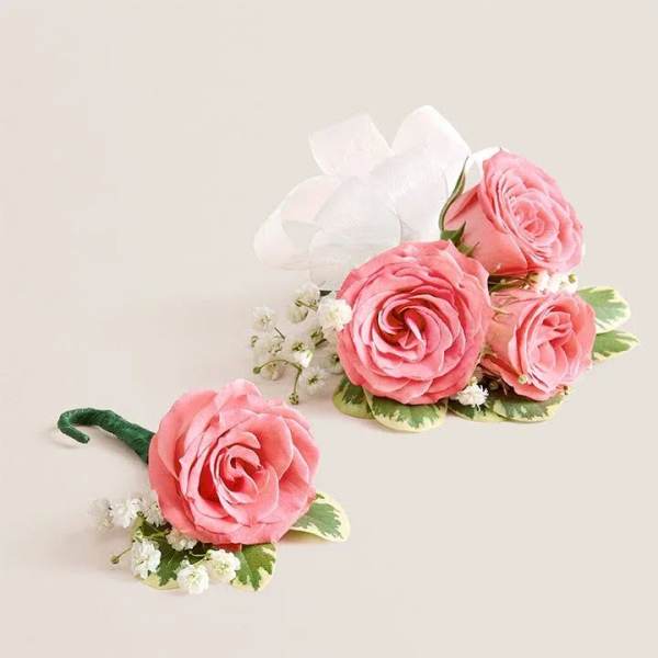 Bold Color Boutonnière (Modern & Stylish