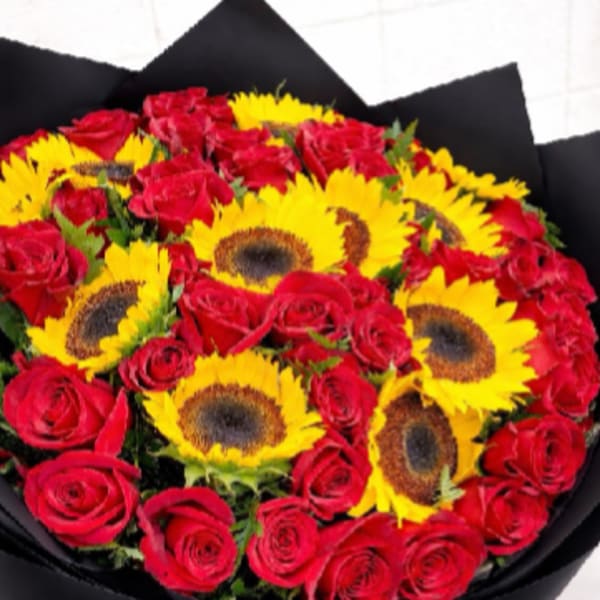 Sunflower & Roses Luxury