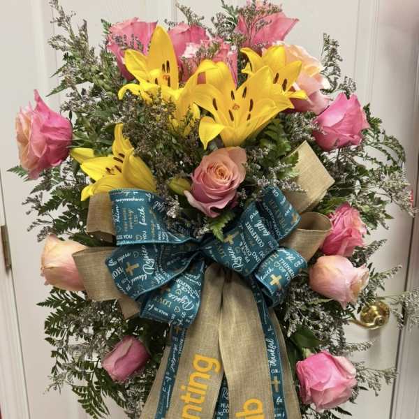 Pretty in pink and yellows