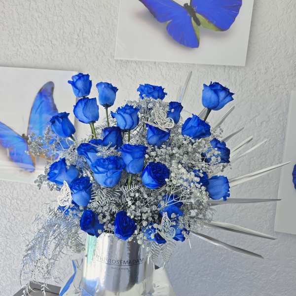 Blue Shine Arrangement