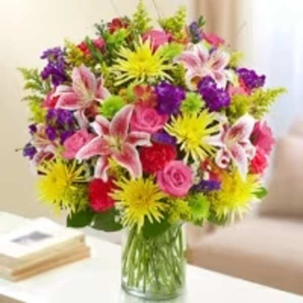 Florist Choice Multicolor Sympathy Arrangement