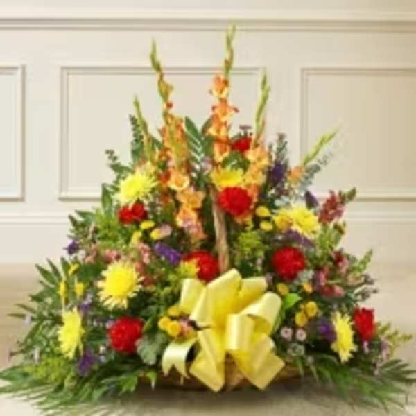Vibrant Sympathy Basket