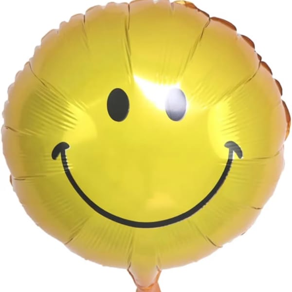 Happy face balloon