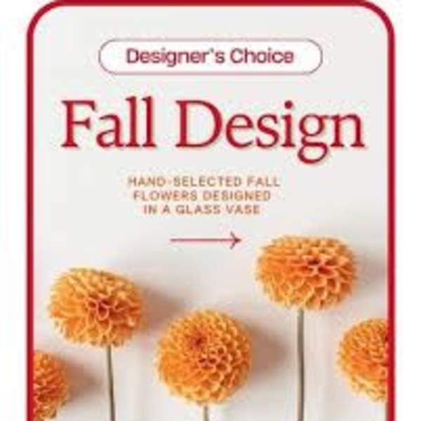 Designers Choice Fall Vase