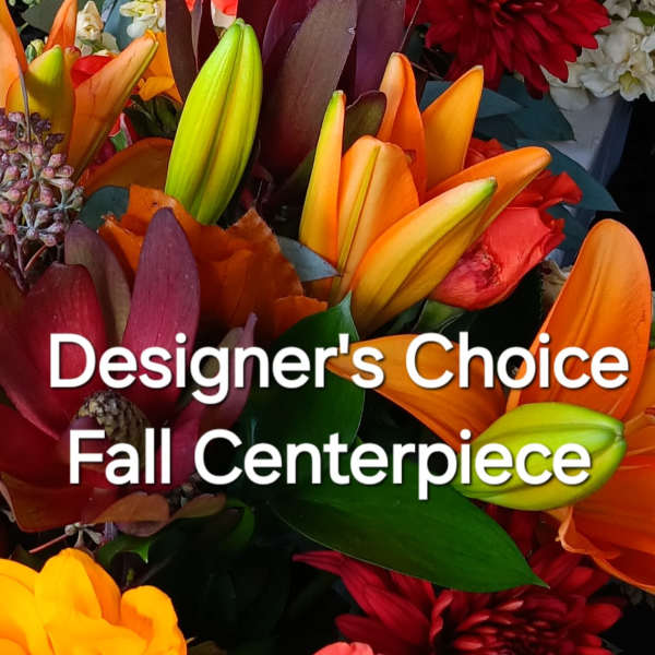 Florist's Choice Fall Mix Centerpiece.