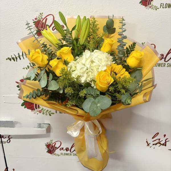 Golden Sunshine Bouquet