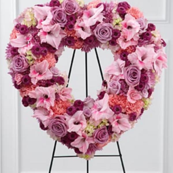 The FTD® Eternal Rest™ Standing Heart