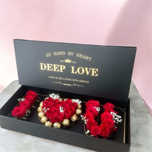 Box of I Love you Roses