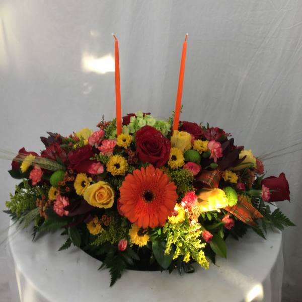 Thanksgiving Dinner Centerpiece