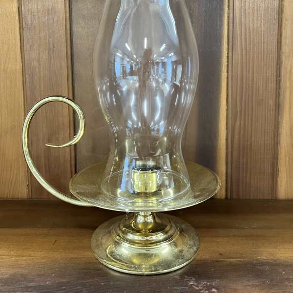 Solid Brass Colonial Style Candle Holder by Baldwin