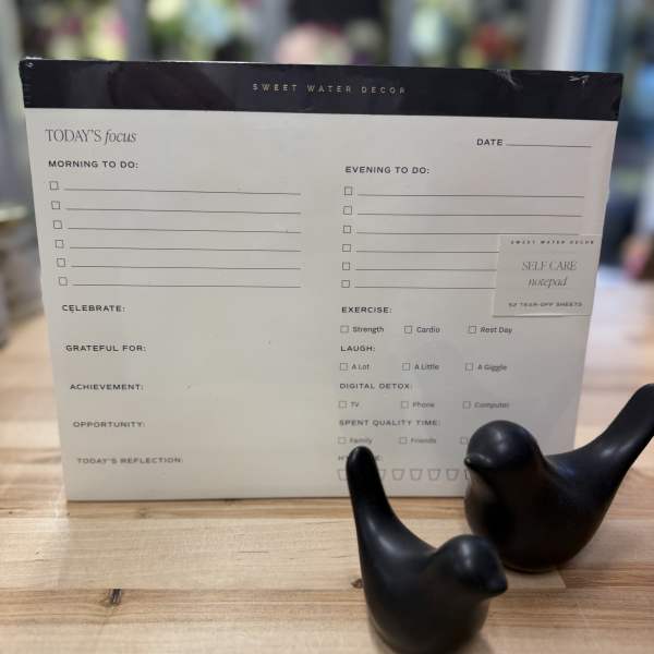 Self Care Notepad