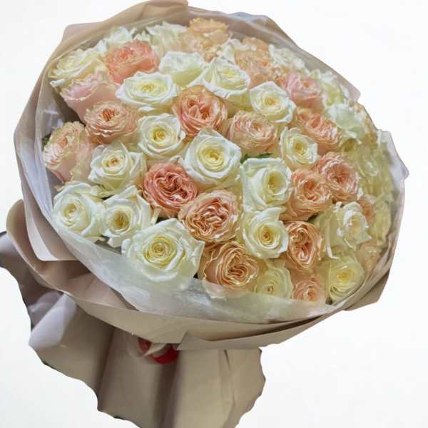Ivory Rose cloud 50 roses