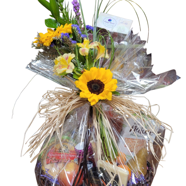 Sunflower Gourmet Basket
