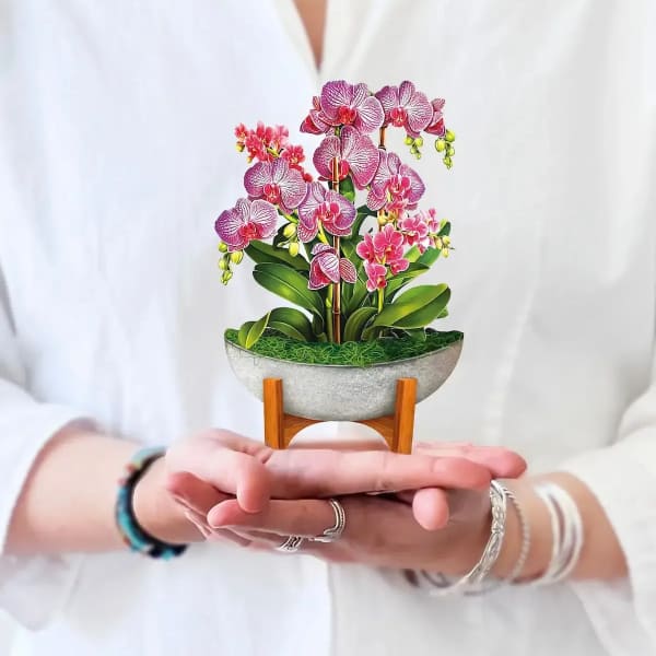 Mini Orchid Oasis Pop-Up Card
