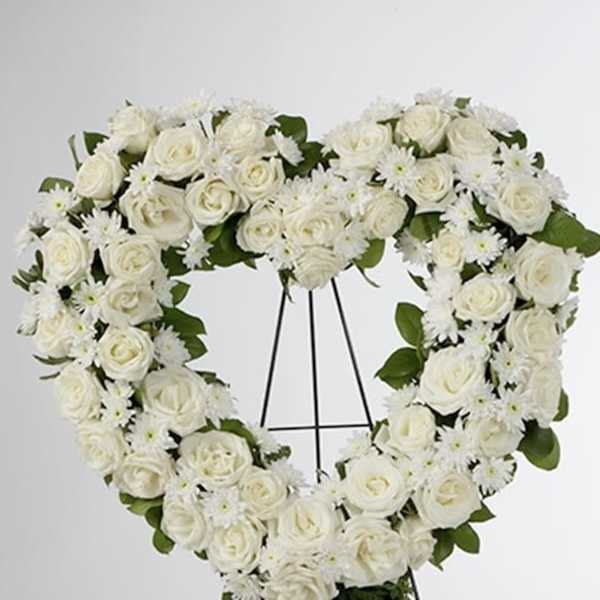 PURE DEVOTION FUNERAL HEART