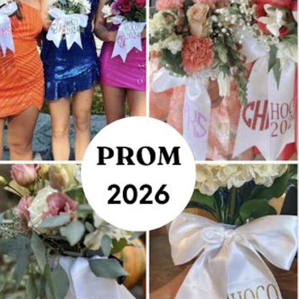 Custom Ribbon Add-On – PROM/HOCO 2026