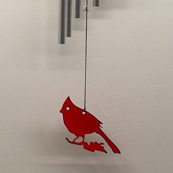31 Inch Cardinal Windchime