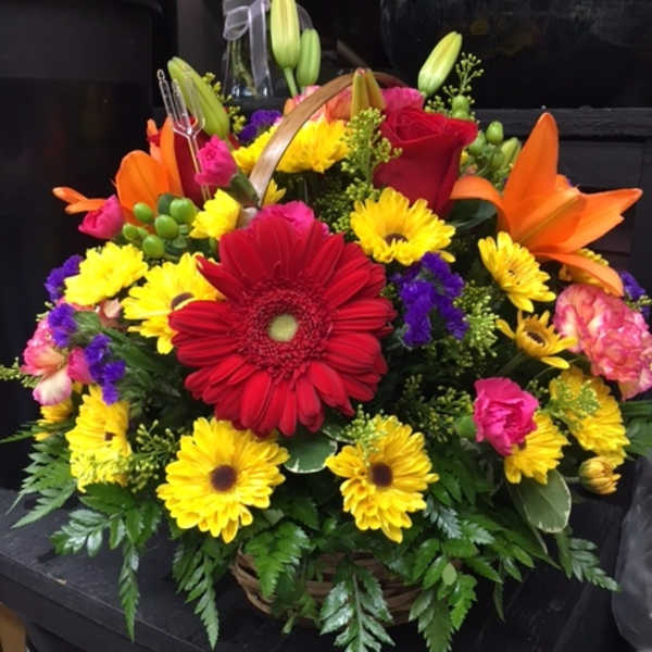 Autumn Basket Arrangement