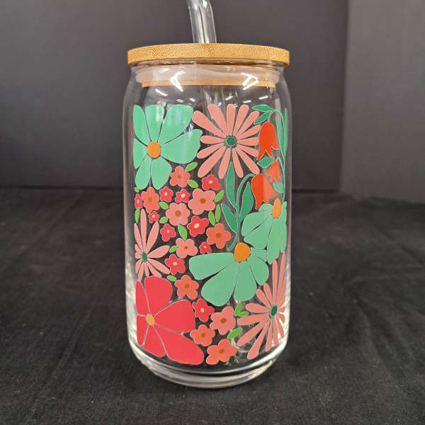 Colorful Flower Cup