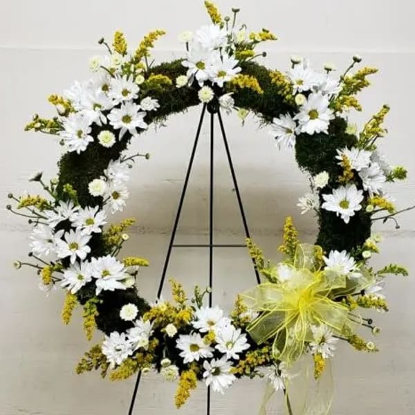 [TT-ANC145]: PREMIUM DROP OF SUNSHINE WREATH