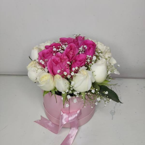 Caja Rosas Duo Pink
