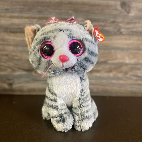 TY GREY CAT- KIKI
