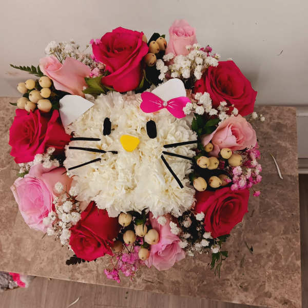 ramo de hello kitty