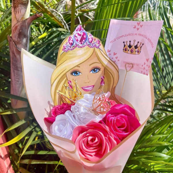 Mini ramo barbie