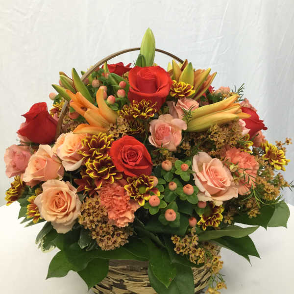Autumn Basket Arragement