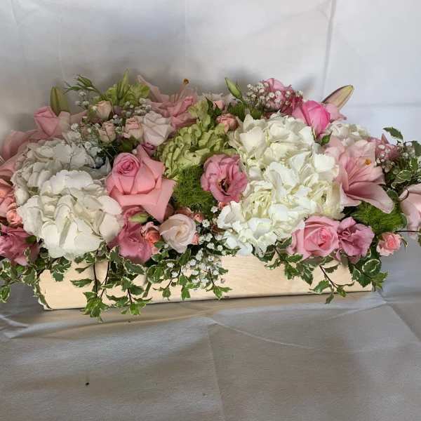 Pink Pastel Centerpieces