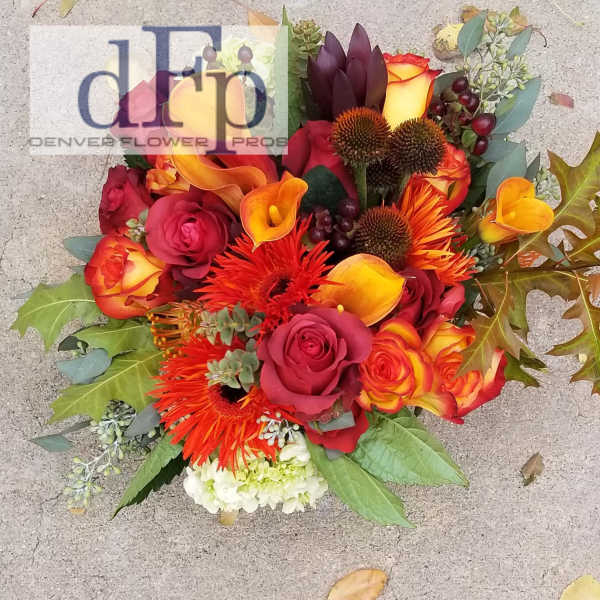 Farm Fresh Fall Market arrangement