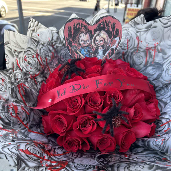 Spooky Chucky bouquet