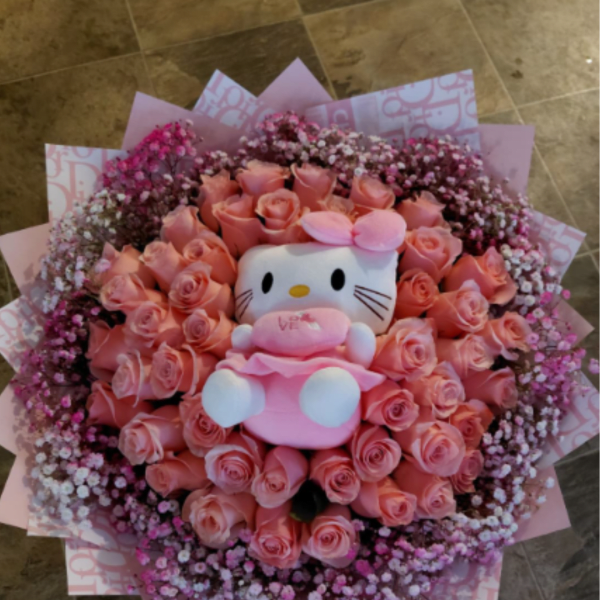 Hello Kitty bouquet ramo de Hello kitty