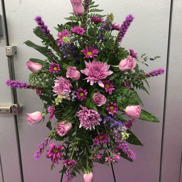 Lovingly Lavender Standing Spray