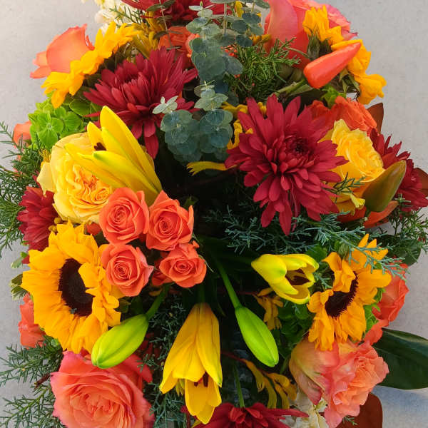 Gather around centerpiece